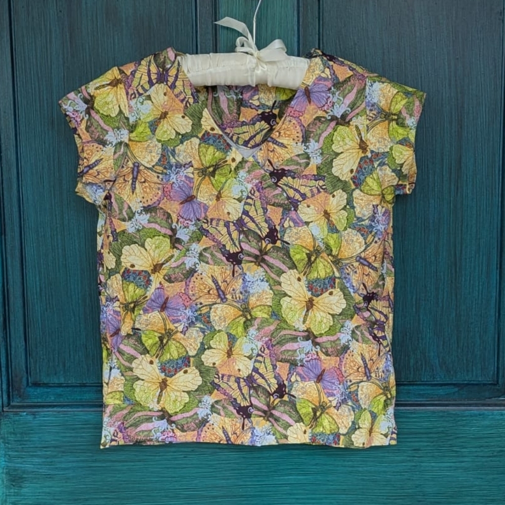 2000s Dreamy Butterfly Unique Top